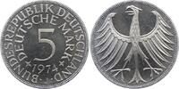 Münzen der Bundesrepublik Deutschland 5 Mark 1974 J Mark 1945-2001. Fast... 133.88 元 含税 ＋  50.20 元 运费