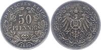 Kleinmünzen 50 Pfennig 1896 A Sehr schön 2,300.98 元 含增值税免费寄运