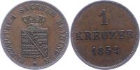 Sachsen-Meiningen Kreuzer Bernhard Erich Freund 1803-1866. -
