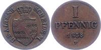 Sachsen-Altenburg Pfennig Ernst 1853-1908. -