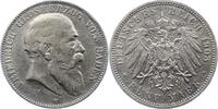 Baden 5 Mark 1903 G Friedrich I. 1856-1907. Winz. Randfehler, sehr schön 418.36 元 含税 ＋  50.20 元 运费