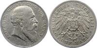 Baden 5 Mark 1904 G Friedrich I. 1856-1907. Sehr schön 418.36 元 含税 ＋  50.20 元 运费
