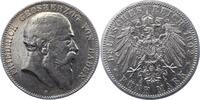 Baden 5 Mark 1902 G Friedrich I. 1856-1907. Zaponiert, gereinigt, sehr s... 527.13 元 含税 ＋  50.20 元 运费