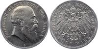 Baden 5 Mark 1903 G Friedrich I. 1856-1907. Winz. Kratzer, gereinigt, se... 460.20 元 含税 ＋  50.20 元 运费