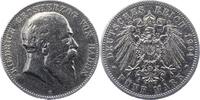 Baden 5 Mark 1904 G Friedrich I. 1856-1907. Zaponiert, berieben, Kratzer... 351.42 元 含税 ＋  50.20 元 运费