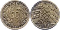 Weimarer Republik 50 Rentenpfennig -