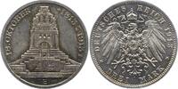 Sachsen 3 Mark Friedrich August III. 1904-1918. -