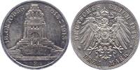 Sachsen 3 Mark 1913 Friedrich August III. 1904-1918. Winz. Kratzer, vorz... 284.48 元 含税 ＋  50.20 元 运费