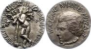 Personenmedaillen Silbermmedaille Mozart, Wolfgang Amadeus * 27.1.1756 in Salzburg, + 5.12.1791 Wien, Komponist. -