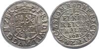 Brandenburg-Preußen 1/12 Taler Friedrich Wilhelm 1640-1688. -