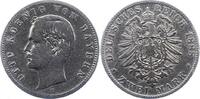 Bayern 2 Mark 1888 D Otto 1886-1913. Winz. Kratzer, gereinigt, schön - s... 4,392.78 元 含税免费寄运
