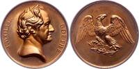 Personenmedaillen Bronzemedaille Goethe, Johann Wolfgang von *1749 Frankfurt, +1832. -