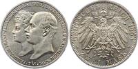 Mecklenburg-Schwerin 2 Mark Friedrich Franz IV. 1897-1918. -