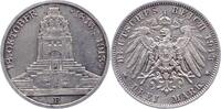 Sachsen 3 Mark Friedrich August III. 1904-1918. -