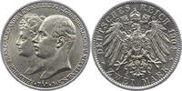 Mecklenburg-Schwerin 2 Mark Friedrich Franz IV. 1897-1918. -