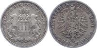 Hamburg 2 Mark 1876 J Schön - sehr schön 351.42 元 含税 ＋  50.20 元 运费