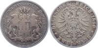 Hamburg 2 Mark 1880 J Schön 627.54 元 含税 ＋  50.20 元 运费