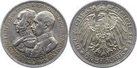 Mecklenburg-Schwerin 3 Mark Friedrich Franz IV. 1897-1918. -