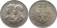 Mecklenburg-Schwerin 3 Mark Friedrich Franz IV. 1897-1918. -