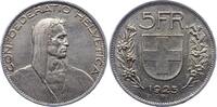 Schweiz-Eidgenossenschaft 5 Franken 1925 B Sehr schön - vorzüglich 1,129.57 元 含税 ＋  50.20 元 运费