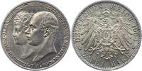 Mecklenburg-Schwerin 2 Mark Friedrich Franz IV. 1897-1918. -