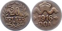 Deutsch Ostafrika 20 Heller Messing -