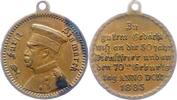 Personenmedaillen TragbareBronzemedaille Bismarck, Otto von *1815, +1898. -