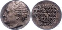 Personenmedaillen Silbergussmedaille Goethe, Johann Wolfgang von *1749 Frankfurt, +1832. -