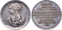 Personenmedaillen Silbermedaille Goethe, Johann Wolfgang von *1749 Frankfurt, +1832. -