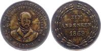 Personenmedaillen Bronzemedaille Bismarck, Otto von *1815, +1898. -