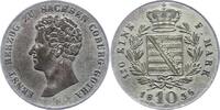 Sachsen-Coburg-Gotha 10 Kreuzer Ernst I. 1806-1844. -