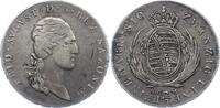 Sachsen-Albertinische Linie 2/3 Taler Friedrich August I. 1806-1827. -