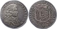 Sachsen-Albertinische Linie 2/3 Taler Johann Georg III. 1680-1691. -