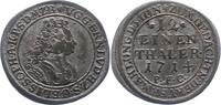Sachsen-Meiningen 1/12 Taler Ernst Ludwig 1706-1724. -