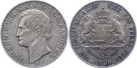 Sachsen-Albertinische Linie Taler Johann 1854-1873. -