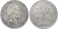 Sachsen-Albertinische Linie Sterbetaler Friedrich August II. 1836-1854. -