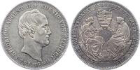 Sachsen-Albertinische Linie Ausbeutetaler Friedrich August II. 1836-1854. -