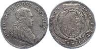 Sachsen-Albertinische Linie 1/6 Taler Friedrich August III. 1763-1806. -