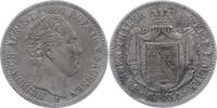 Sachsen-Albertinische Linie 1/3 Taler Friedrich August II. 1836-1854. -