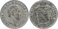 Sachsen-Albertinische Linie 1/6 Taler Friedrich August II. 1836-1854. -