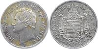 Sachsen-Albertinische Linie 1/6 Taler Johann 1854-1873. -