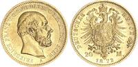 Mecklenburg-Schwerin 20 Mark Friedrich Franz II. 1842 - 1883 -