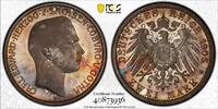 Sachsen-Coburg-Gotha 2 Mark Carl Eduard 1900 - 1918 PCGS PR65 -
