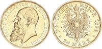 Sachsen-Meiningen 20 Mark Georg II. 1866 - 1914 -