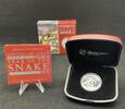 Australien 1 Dollar Lunar Series II. Year of the Snake, High Relief -