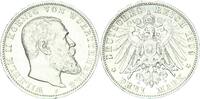Württemberg 3 Mark Wilhelm II. 1891 - 1918 -