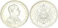 Preußen 3 Mark Wilhelm II. 1888 - 1918 Regierungsjubiläum -