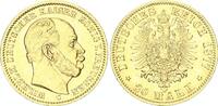 Preußen 20 Mark Wilhelm I. 1861 - 1888 -