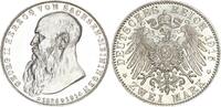 Sachsen-Meiningen 2 Mark Georg II. 1866 - 1914 Auf den Tod -