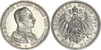 Preußen 3 Mark Wilhelm II. 1888 - 1918 Regierungsjubiläum -
